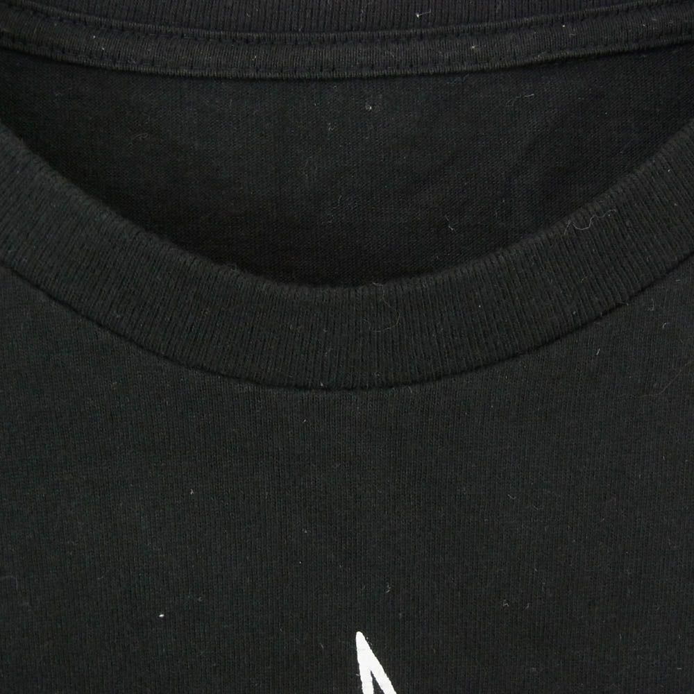 WACKO MARIA ワコマリア HIGH プリント 丸首 クルーネック 半袖 Tシャツ ブラック系 M【中古】