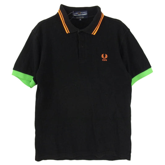 COMME des GARCONS コムデギャルソン FRED PERRY フレッドペリー S13300 SHIRT x Fred Perry Polo Shirt フレッドペリー 半袖 ポロシャツ ブラック系 S【中古】