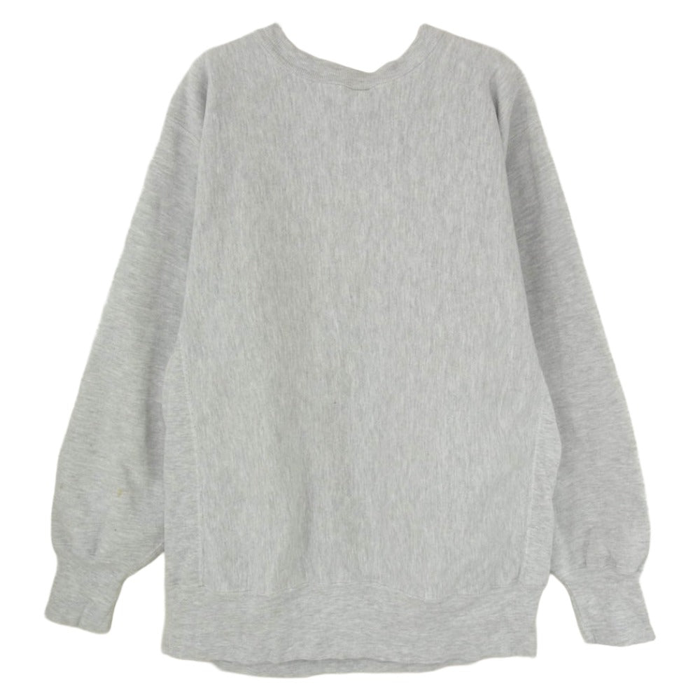 Champion チャンピオン 90s Reverse Weave リバース ウィーブ CHASE 刺繍タグ トレーナー スウェット グレー系 L【中古】