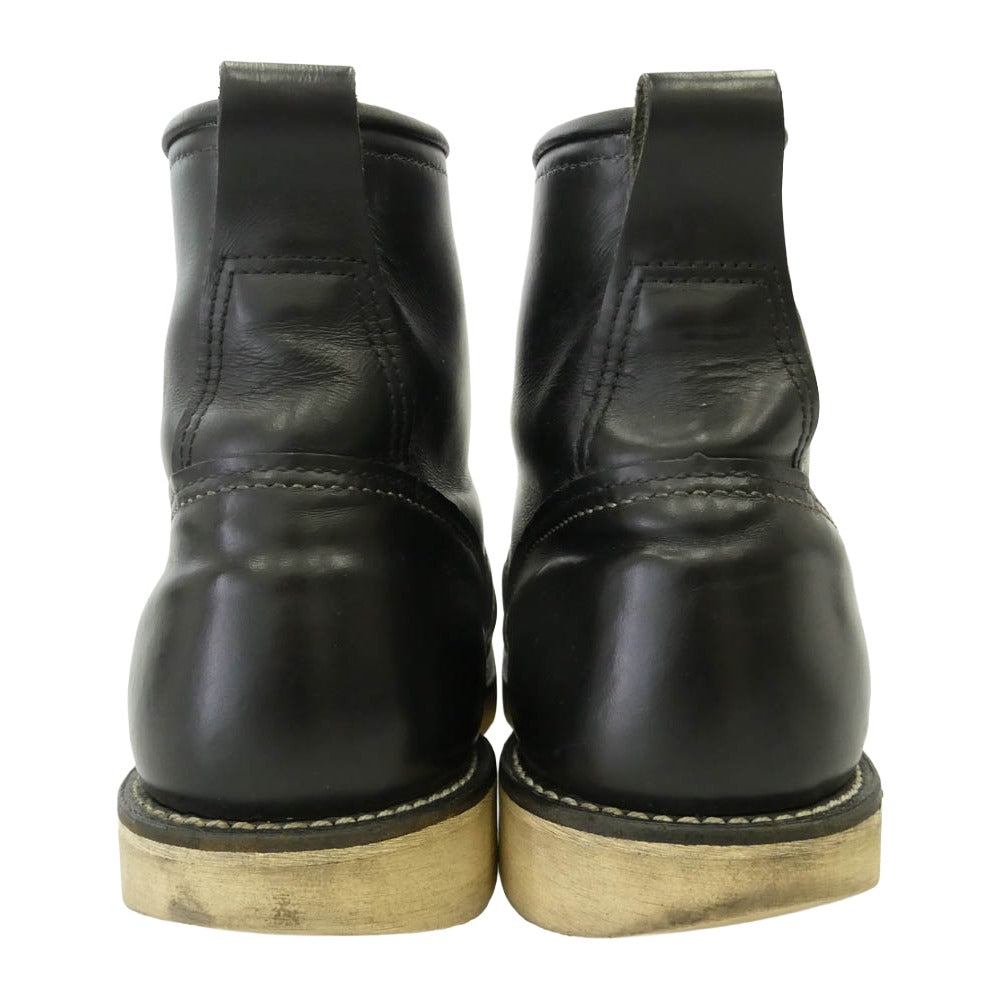 RED WING レッドウィング 2913 LINEMAN BOOTS ラインマン ワーク ブーツ ブラック系 9.5【中古】