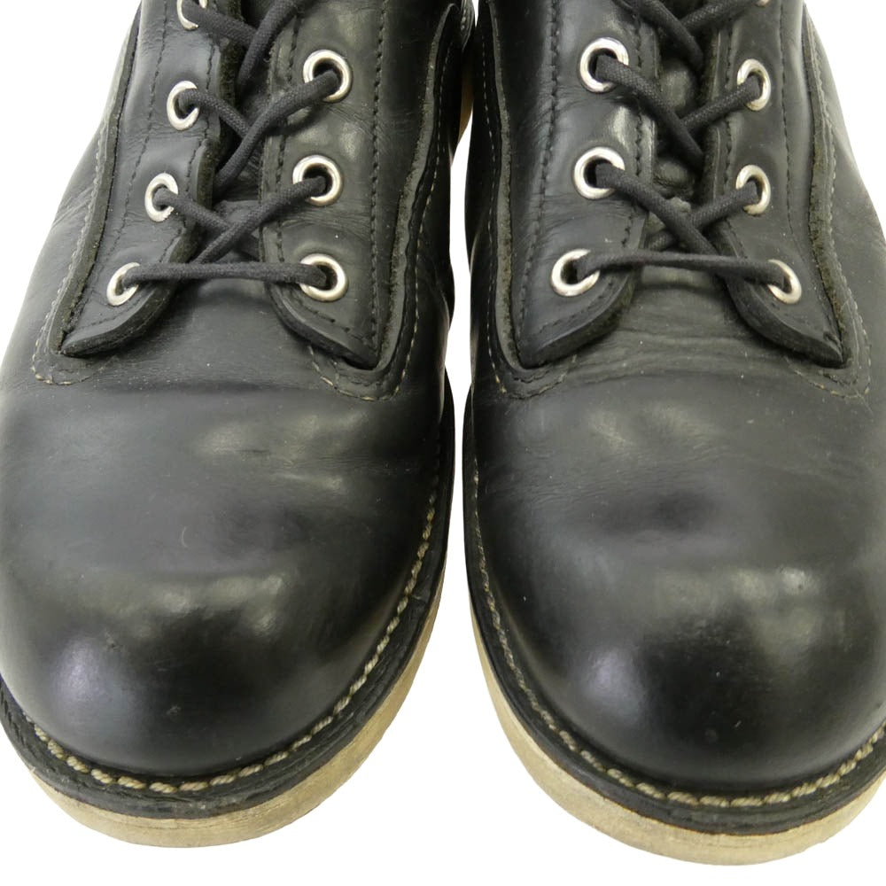 RED WING レッドウィング 2913 LINEMAN BOOTS ラインマン ワーク ブーツ ブラック系 9.5【中古】