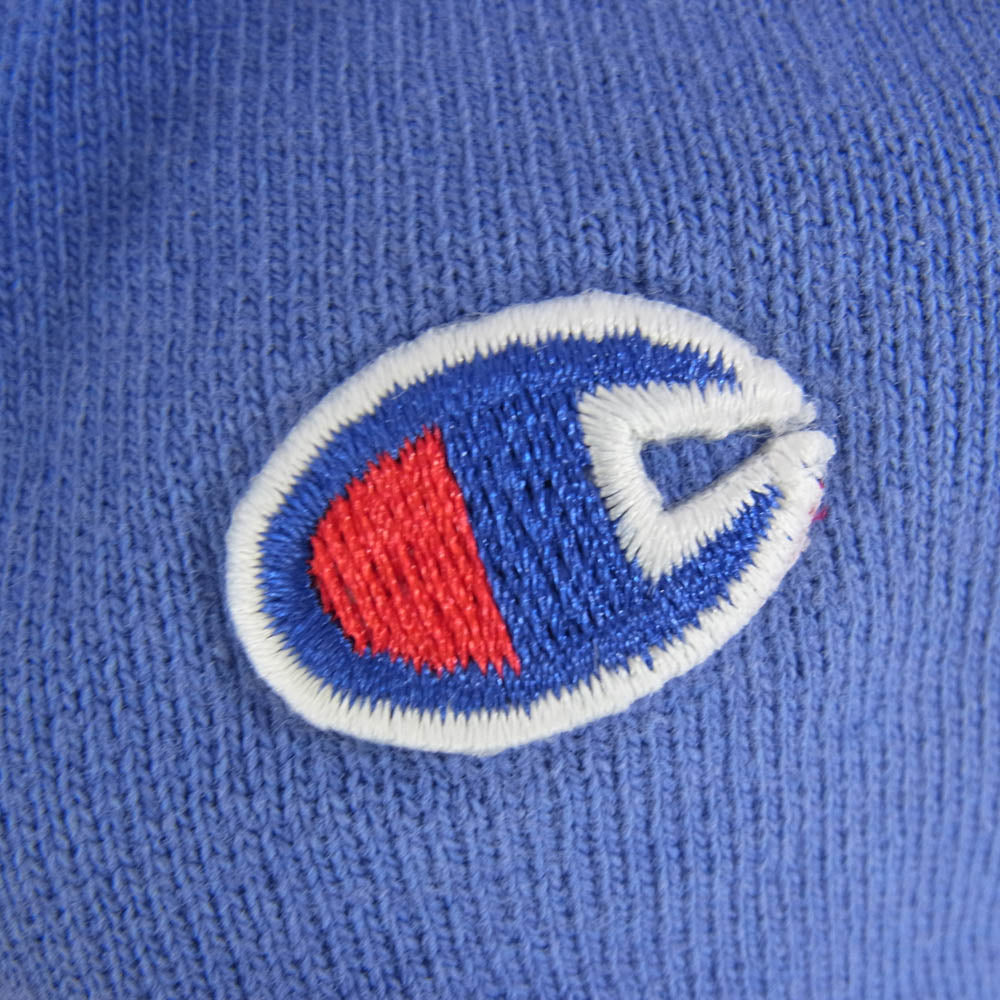 Champion チャンピオン REVERSE WEAVE 90s 刺繍タグリバースウィーブ トレーナー スウェット ブルー系 M【中古】