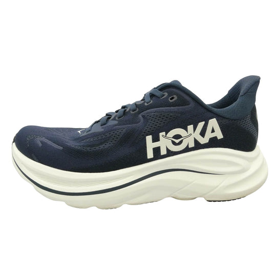 HOKA ONE ONE ホカ オネオネ 1162030 Clifton 10 NavyWhite クリフトン ネイビー ホワイト ランニングシューズ ローカットスニーカー ネイビー系 ホワイト系 25.5cm【中古】