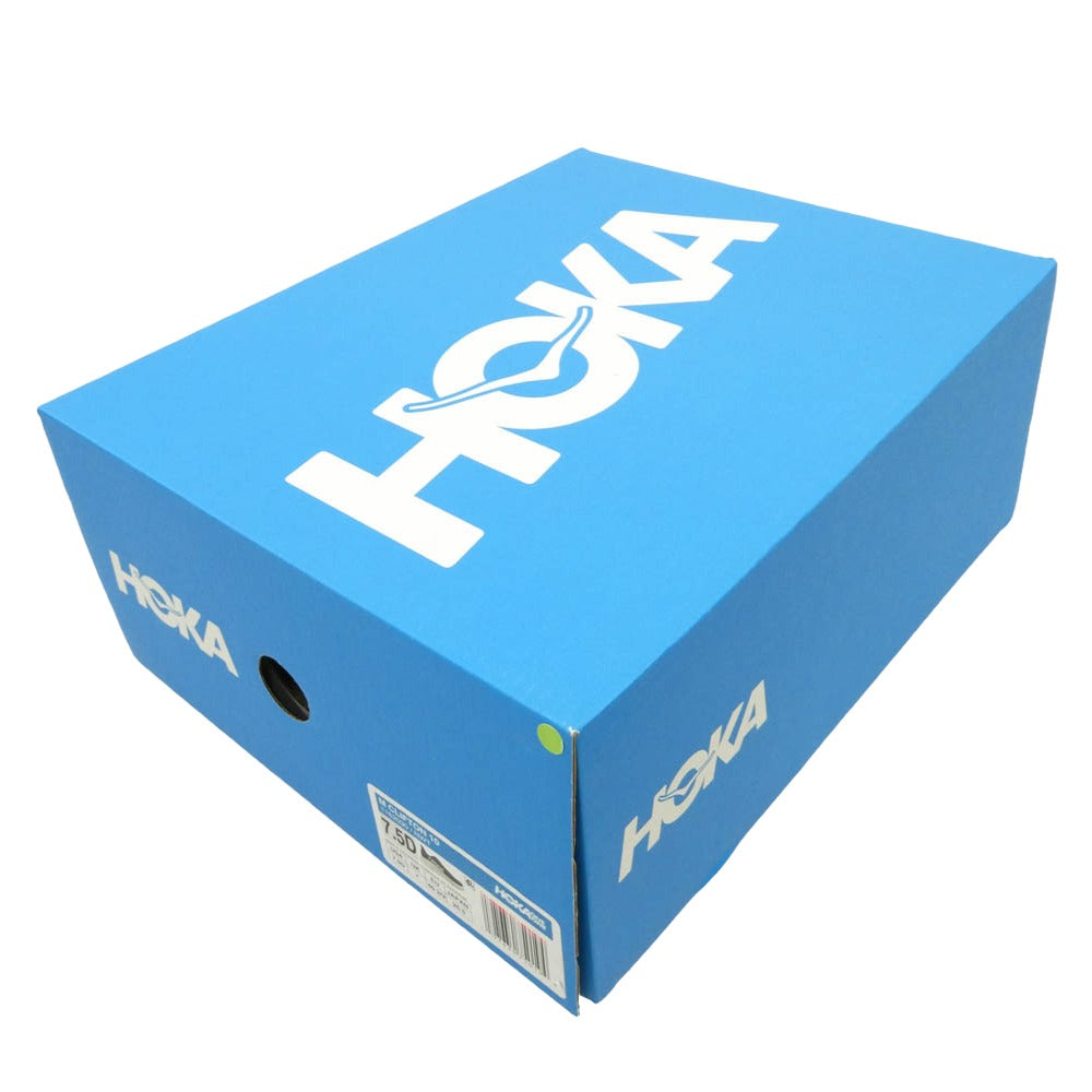 HOKA ONE ONE ホカ オネオネ 1162030 Clifton 10 NavyWhite クリフトン ネイビー ホワイト ランニングシューズ ローカットスニーカー ネイビー系 ホワイト系 25.5cm【中古】