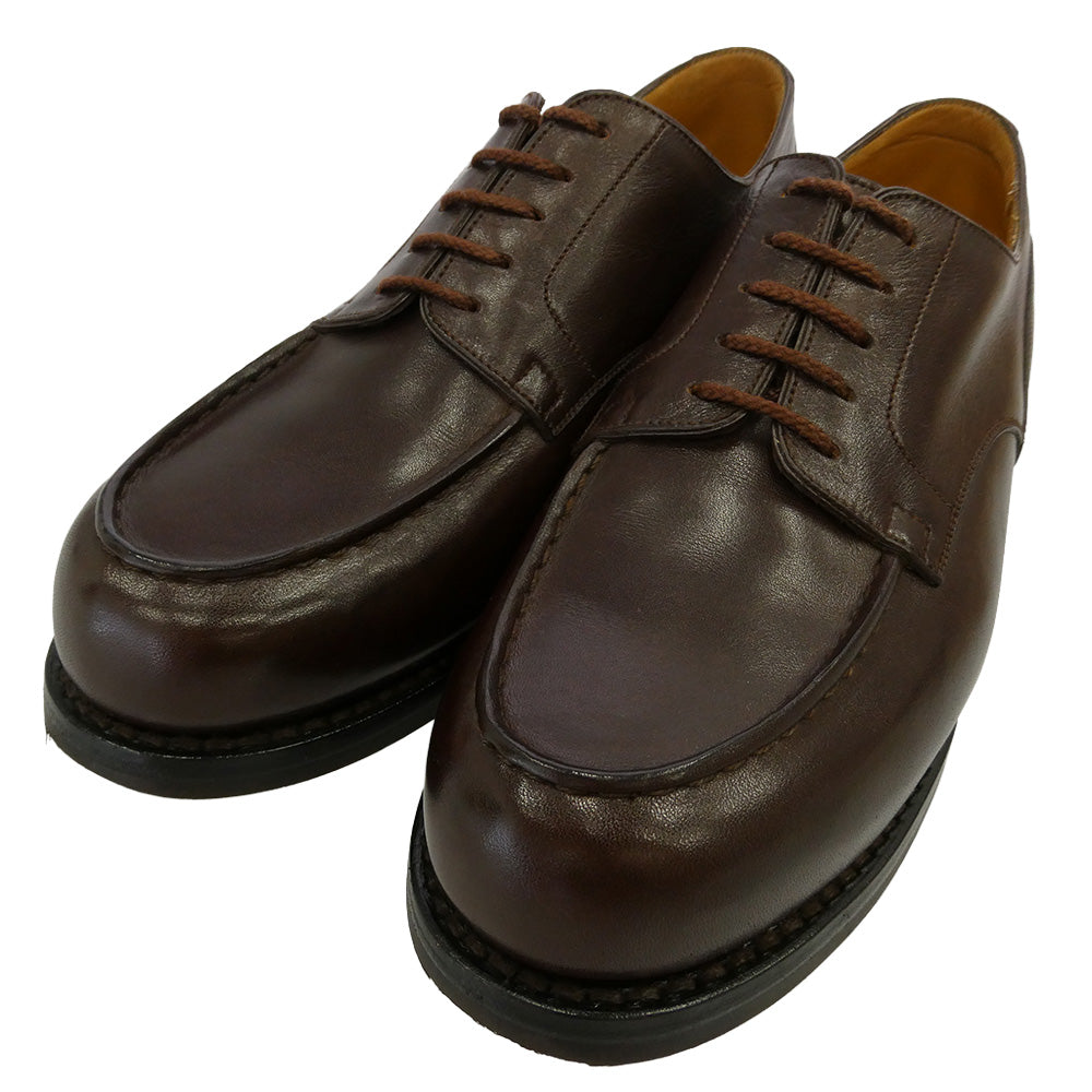 J.M WESTON ジェイエムウエストン 641 GOLF DERBY ゴルフ ダービー ボックス カーフレザー シューズ ブラウン系 5【美品】【中古】