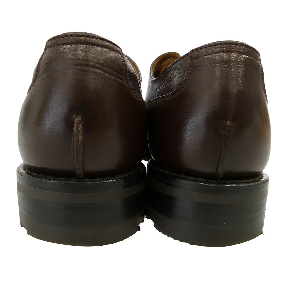 J.M WESTON ジェイエムウエストン 641 GOLF DERBY ゴルフ ダービー ボックス カーフレザー シューズ ブラウン系 5【美品】【中古】