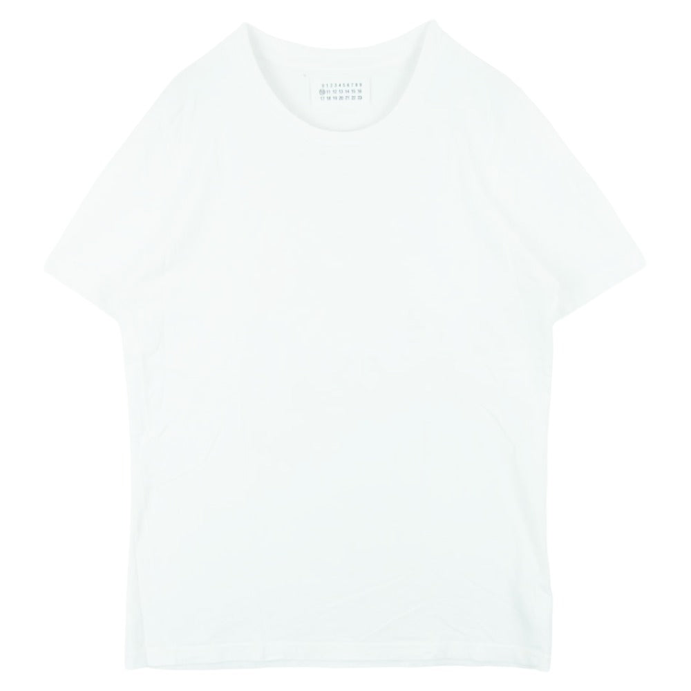 MAISON MARGIELA メゾンマルジェラ 15AW S50GC0403 四つタグ 10ライン Pack Tee パックT 半袖 Tシャツ カットソー ホワイト系 48【中古】