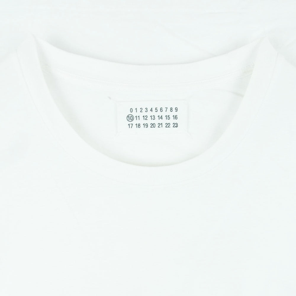 MAISON MARGIELA メゾンマルジェラ 15AW S50GC0403 四つタグ 10ライン Pack Tee パックT 半袖 Tシャツ カットソー ホワイト系 48【中古】