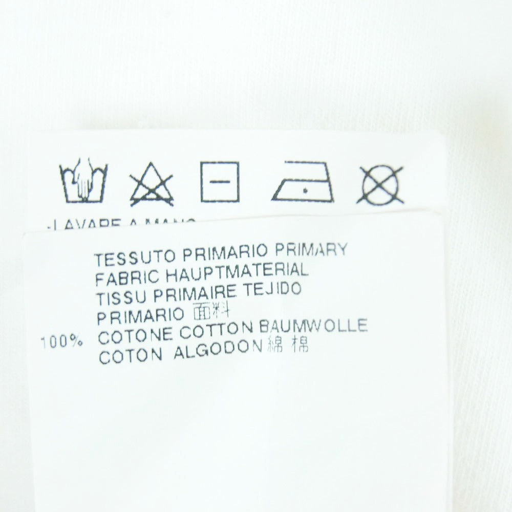 MAISON MARGIELA メゾンマルジェラ 15AW S50GC0403 四つタグ 10ライン Pack Tee パックT 半袖 Tシャツ カットソー ホワイト系 48【中古】