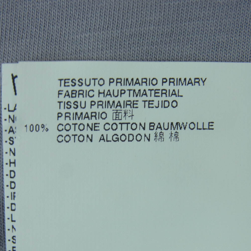 MAISON MARGIELA メゾンマルジェラ 16SS S30GJ0002 AIDS Charity Tee 半袖 Vネック エイズ Tシャツ グレー系 ピンク系 M【中古】