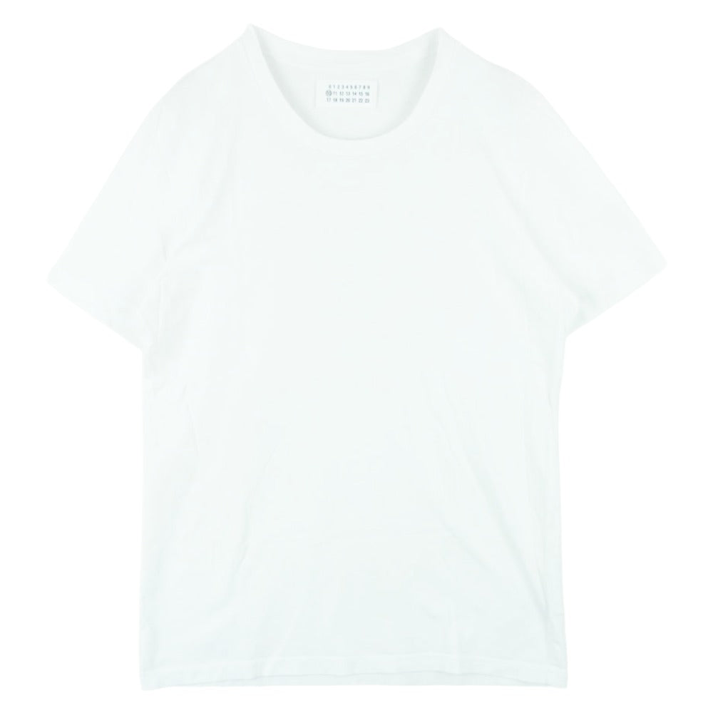 MAISON MARGIELA メゾンマルジェラ 15AW S50GC0403 四つタグ 10ライン Pack Tee パックT 半袖 Tシャツ カットソー ホワイト系 48【中古】