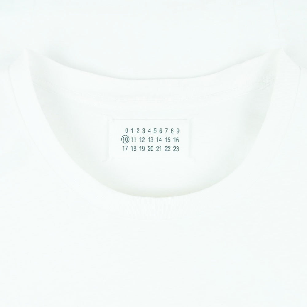 MAISON MARGIELA メゾンマルジェラ 15AW S50GC0403 四つタグ 10ライン Pack Tee パックT 半袖 Tシャツ カットソー ホワイト系 48【中古】