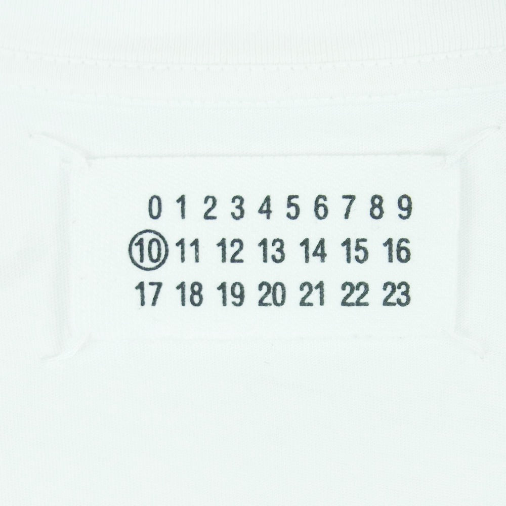 MAISON MARGIELA メゾンマルジェラ 15AW S50GC0403 四つタグ 10ライン Pack Tee パックT 半袖 Tシャツ カットソー ホワイト系 48【中古】
