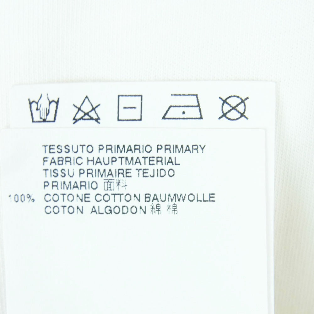 MAISON MARGIELA メゾンマルジェラ 15AW S50GC0403 四つタグ 10ライン Pack Tee パックT 半袖 Tシャツ カットソー ホワイト系 48【中古】
