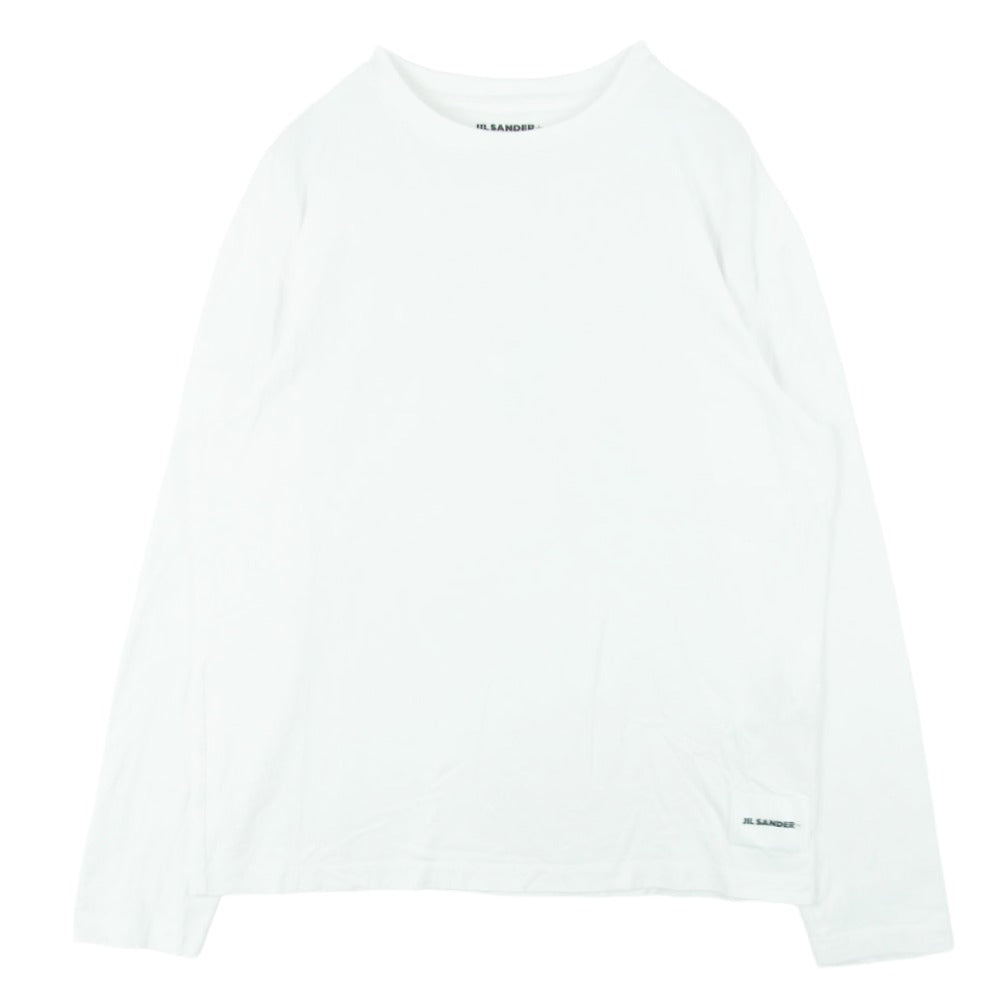 JIL SANDER ジルサンダー 22AW J47GC0002 JIL SANDER+ ジルサンダー プラス 長袖 ロングスリーブ カットソー ホワイト系 L【中古】