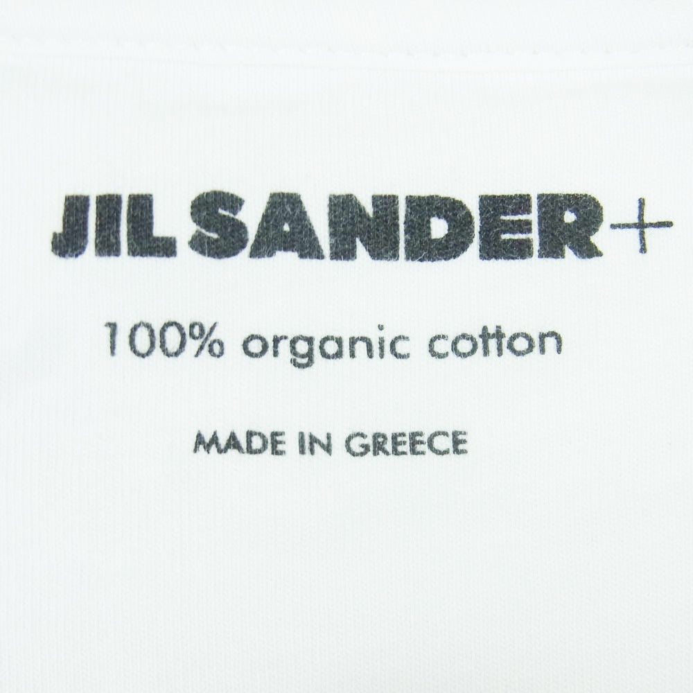 JIL SANDER ジルサンダー 22AW J47GC0002 JIL SANDER+ ジルサンダー プラス 長袖 ロングスリーブ カットソー ホワイト系 L【中古】