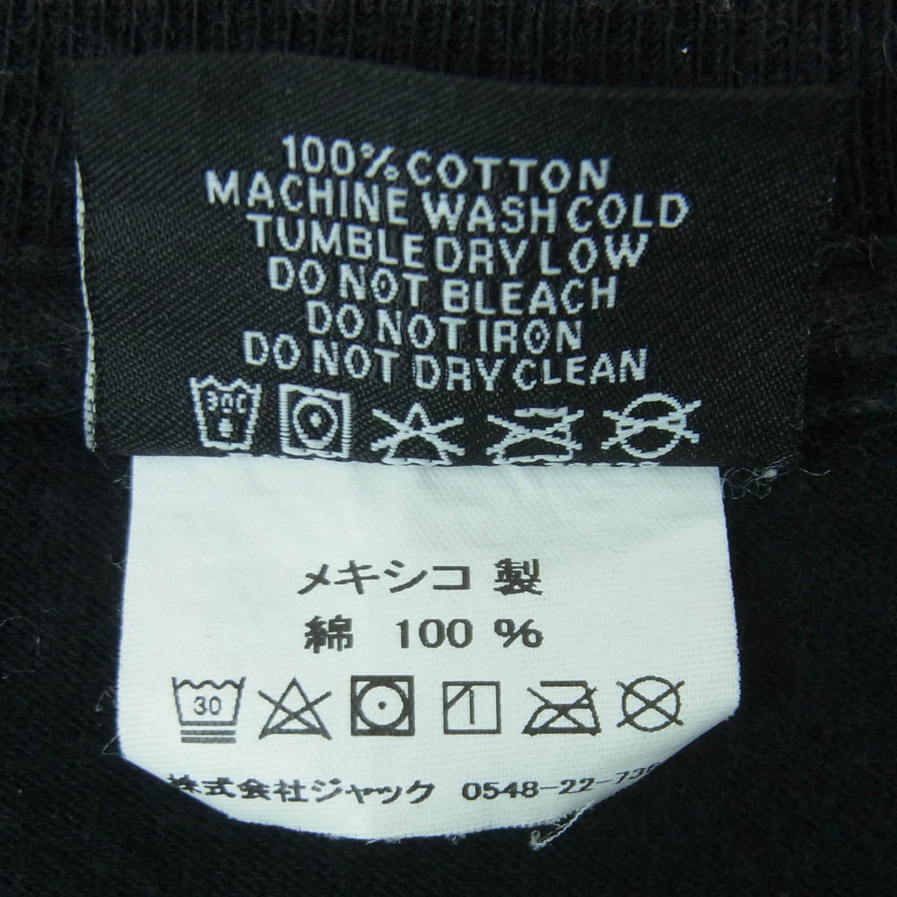 STUSSY ステューシー 8Ball エイトボール 半袖 Tシャツ カットソー コットン メキシコ製 ブラック系 L【中古】