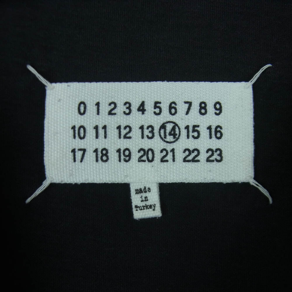 MAISON MARGIELA メゾンマルジェラ 18AW S50GC0515 四つタグ 14ライン STEREOTYPE ステレオタイプ 半袖 Tシャツ カットソー ブラック系 50【中古】