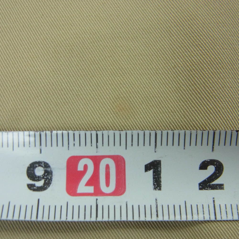 MAISON MARGIELA メゾンマルジェラ 17SS S50KA0369 四つタグ 14ライン 裾タブル コットン トラウザー パンツ ベージュ系 48【中古】
