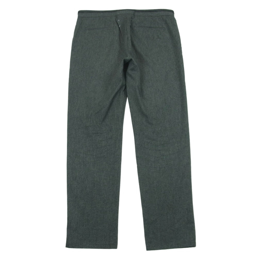 MAISON MARGIELA メゾンマルジェラ 15AW S30KA0411 四つタグ 14ライン ドローコード イージー スラックス パンツ グレー系 48【中古】