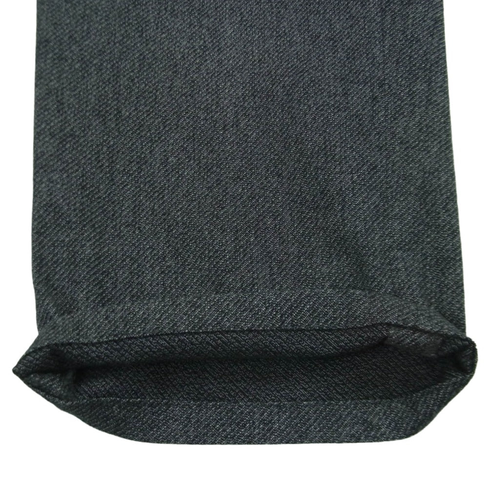 MAISON MARGIELA メゾンマルジェラ 15AW S30KA0411 四つタグ 14ライン ドローコード イージー スラックス パンツ グレー系 48【中古】