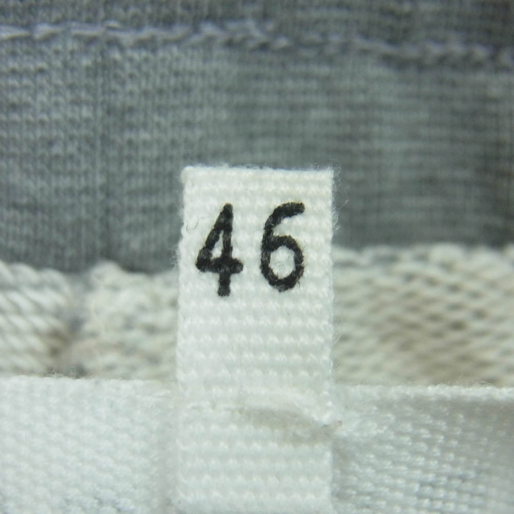 MAISON MARGIELA メゾンマルジェラ 19AW S50KA0468 四つタグ 14ライン STEREOTYPE ステレオタイプ スウェット パンツ グレー系 46【中古】