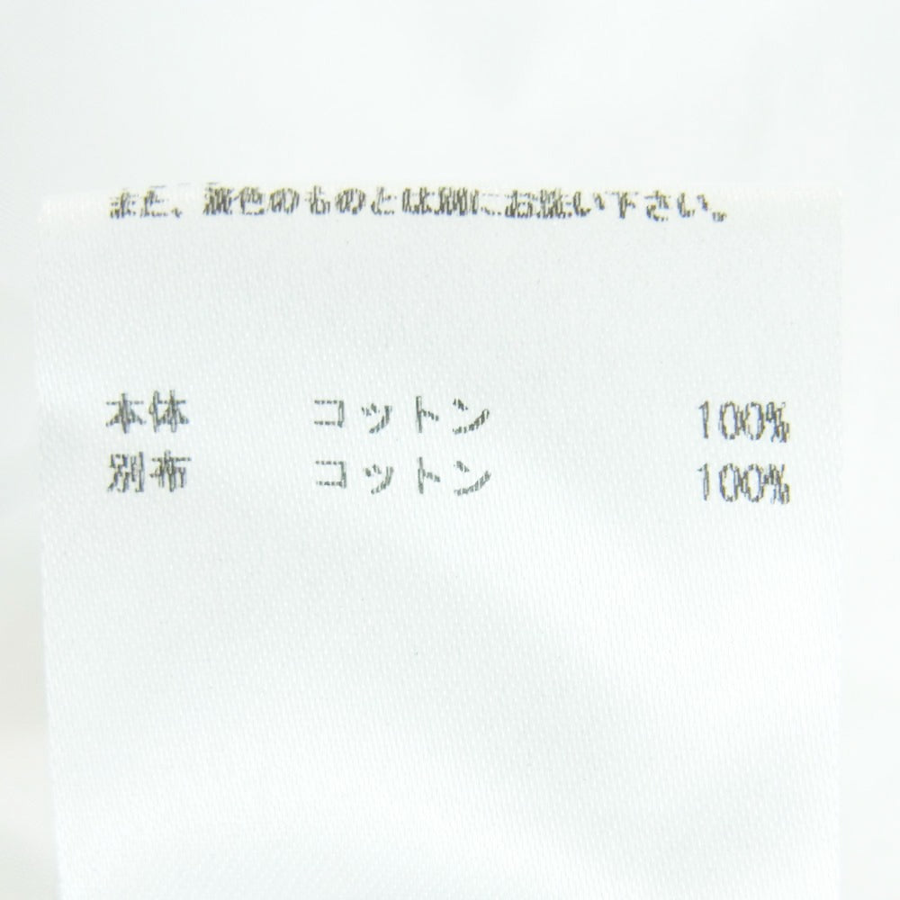 JIL SANDER ジルサンダー 19SS JSUO705060 ロゴプリント オーバーサイズ クルーネック 半袖 Tシャツ カットソー ホワイト系 L【中古】