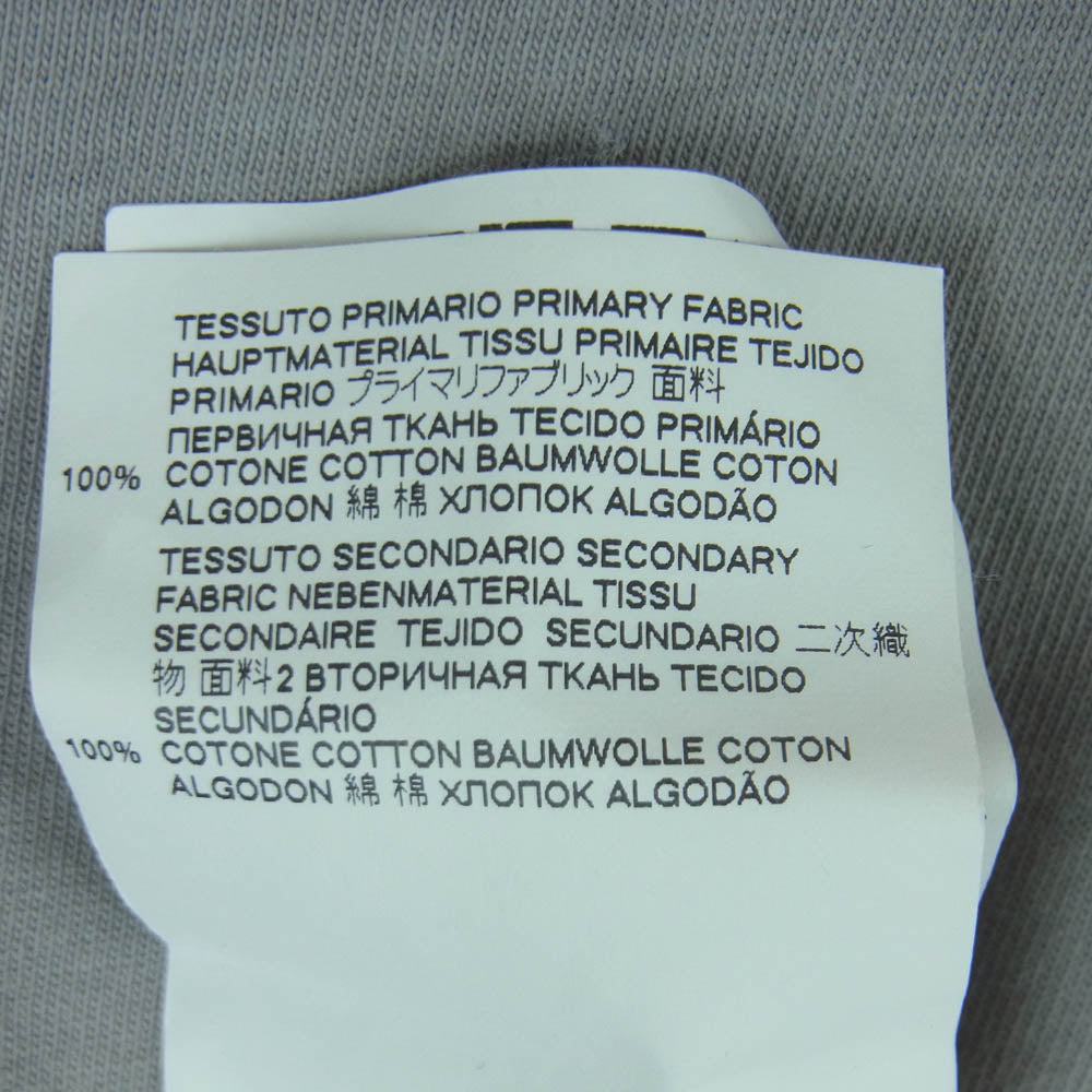 MAISON MARGIELA メゾンマルジェラ 20AW S50GC0627 四つタグ 10ライン ガーメントダイ加工 製品染め 長袖 ロングスリーブ Tシャツ カットソー グレー系 48【中古】