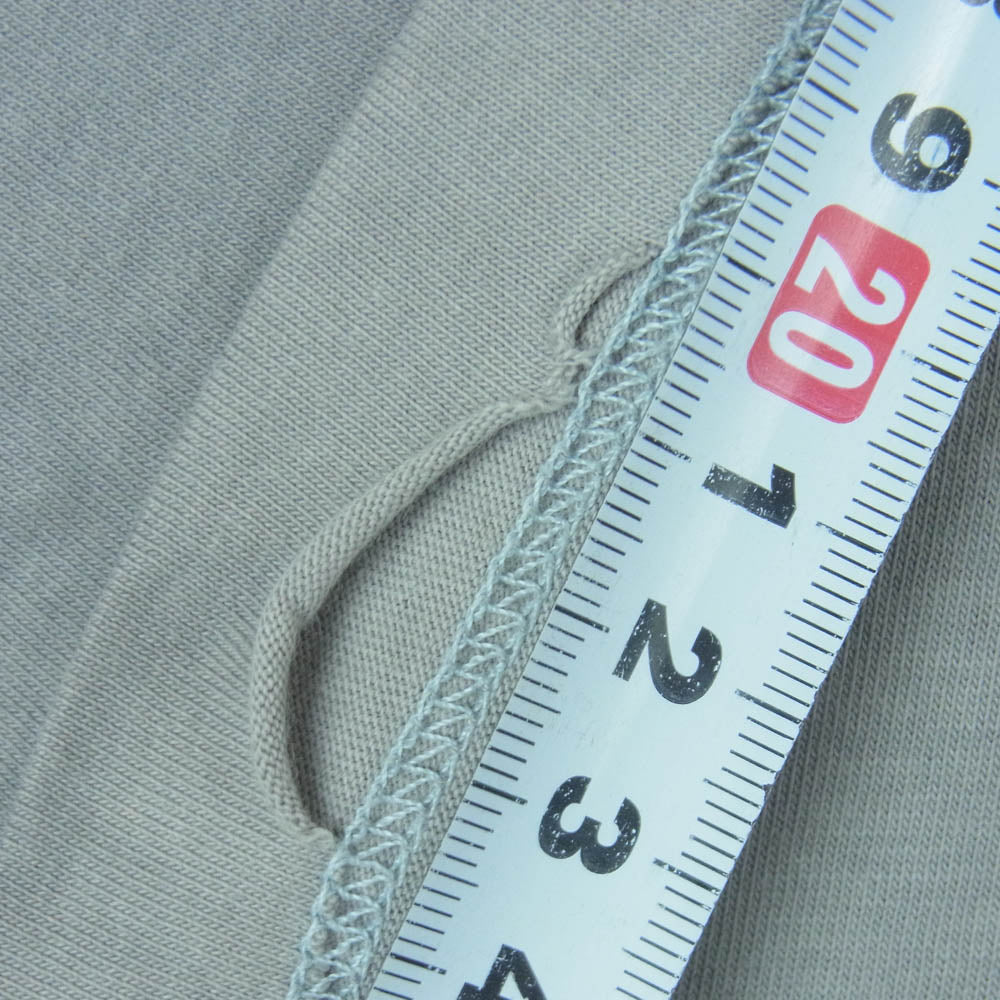 MAISON MARGIELA メゾンマルジェラ 20AW S50GC0627 四つタグ 10ライン ガーメントダイ加工 製品染め 長袖 ロングスリーブ Tシャツ カットソー グレー系 48【中古】