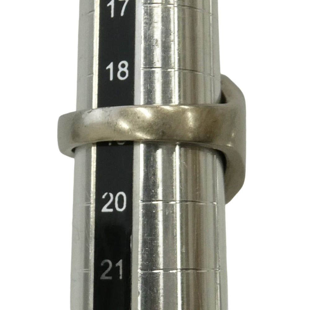 MAISON MARGIELA メゾンマルジェラ SIGNET RING ツートーン シグネット リング シルバー系 19号【中古】