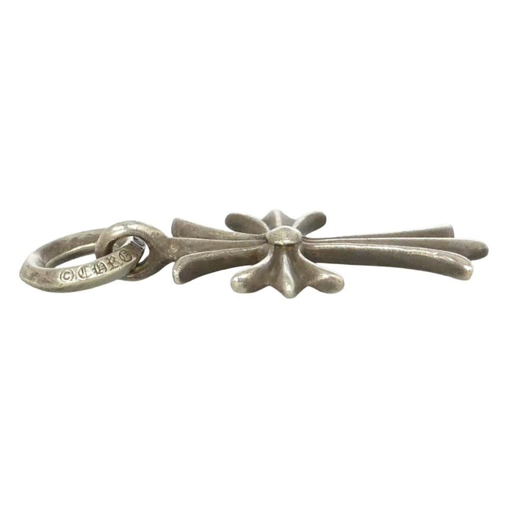 CHROME HEARTS クロムハーツ（原本無） TINY CH CROSS タイニーCHクロス チャーム ペンダントトップ シルバー系【中古】