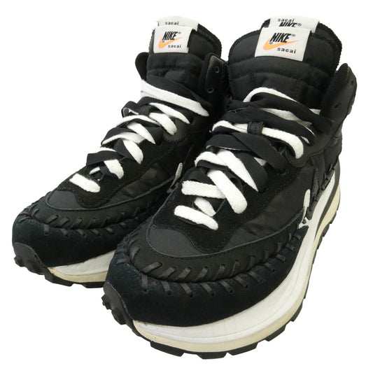 NIKE ナイキ Sacai サカイ JEAN-PAUL GAULTIER ジャンポールゴルチエ 22AW DH9186-001 × sacai × Jean Paul Gaultier Vapor Waffle サカイ ジャンポール ゴルチエ ヴェイパー ワッフル スニーカー ブラック系 ホワイト系 24.5cm【中古】