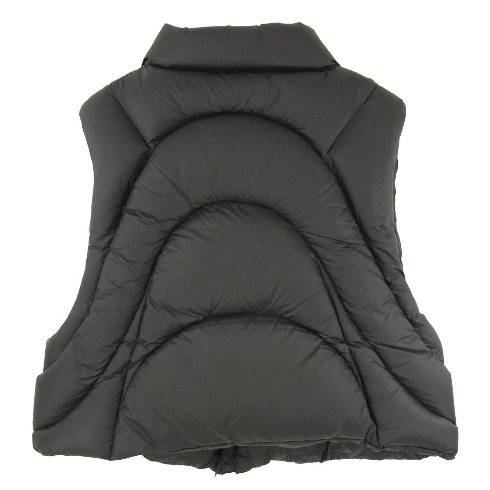 エンタイアスタジオ ES2232 Grid Vest パファー ダウン ベスト ブラック系 M【中古】