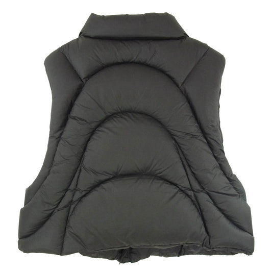 エンタイアスタジオ ES2232 Grid Vest パファー ダウン ベスト ブラック系 M【中古】