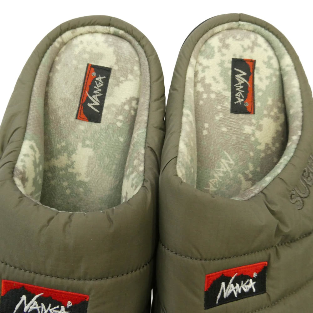 NANGA ナンガ × SUBU スブ AURORA TEX オーロラテック サンダル カーキ系 サイズ表記なし【中古】