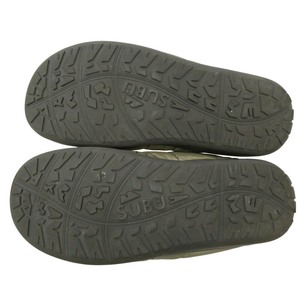 NANGA ナンガ × SUBU スブ AURORA TEX オーロラテック サンダル カーキ系 サイズ表記なし【中古】