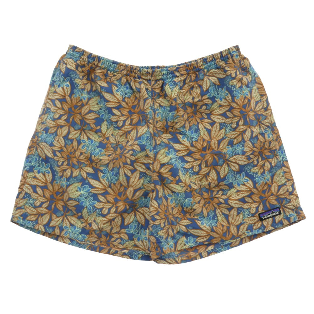 patagonia パタゴニア 20SS 57021 Baggies Shorts バギーズ ショーツ ハーフ パンツ ブルー系 ライトブラウン系 L【中古】