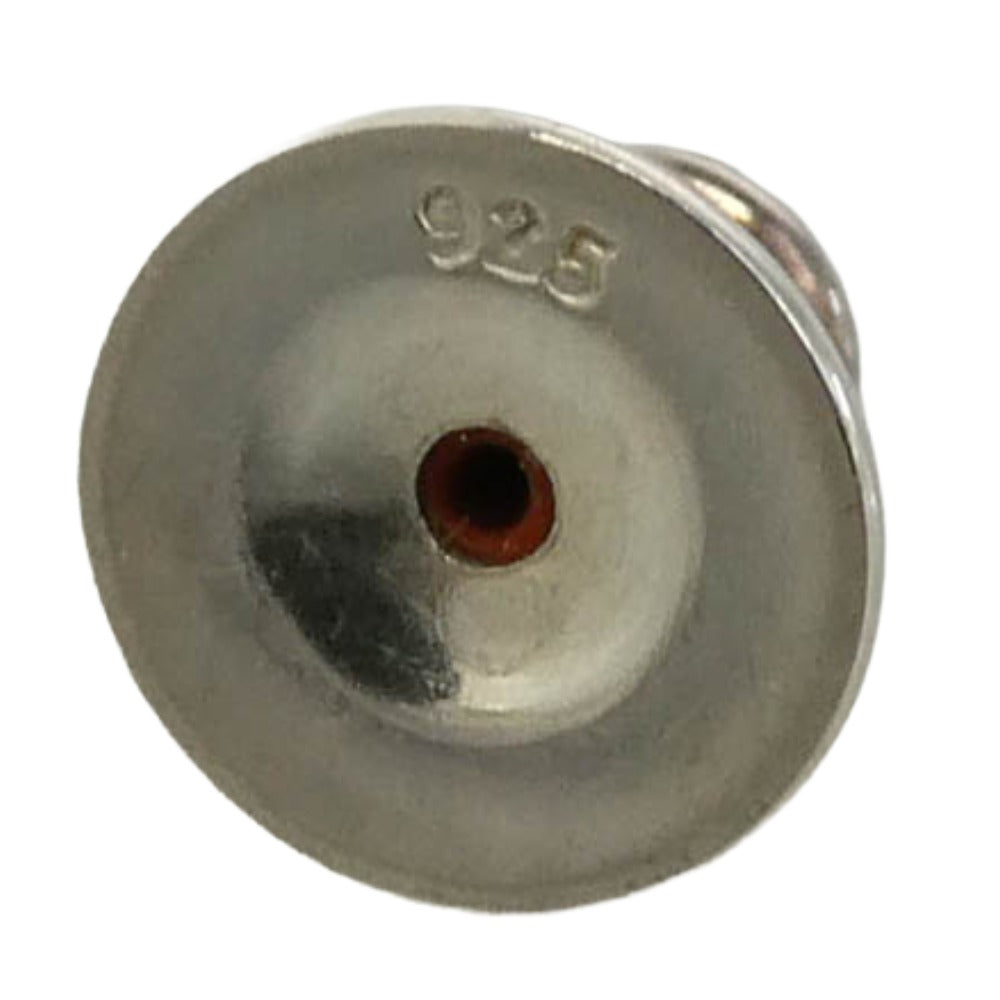 CALEE キャリー 23AW MOON ROLL STUDS SILVER PIERCE ムーンロール スタッズ ピアス シルバー系【中古】
