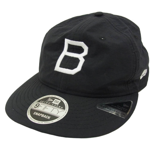 NEW ERA ニューエラ × MIYUKI ARIHARA RC 9FIFTY ブルックリン ドジャース ロゴ刺繍 キャップ 帽子 ブラック系【中古】