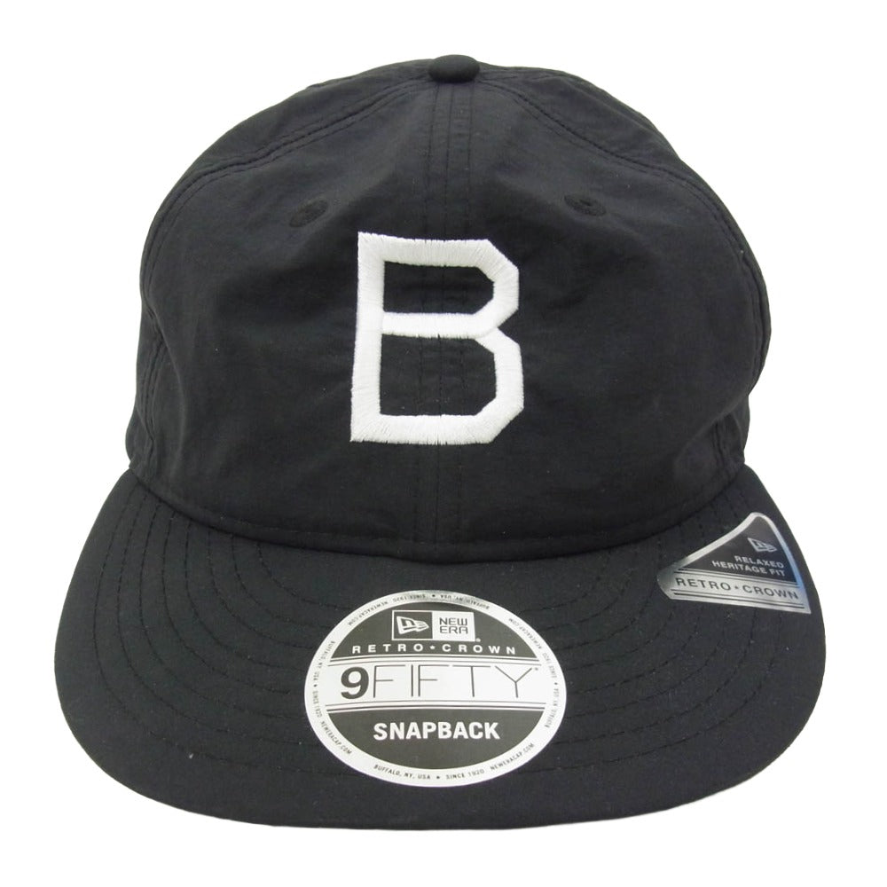 NEW ERA ニューエラ × MIYUKI ARIHARA RC 9FIFTY ブルックリン ドジャース ロゴ刺繍 キャップ 帽子 ブラック系【中古】
