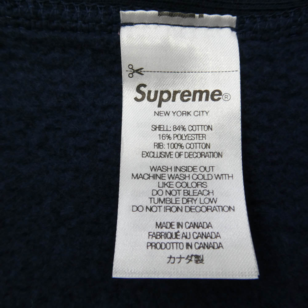 Supreme シュプリーム 25AW BOX LOGO HOODED SWEATSHIRT ボックスロゴ フーデッド スウェットシャツ フーディ パーカー ネイビー系 XL【新古品】【未使用】【中古】