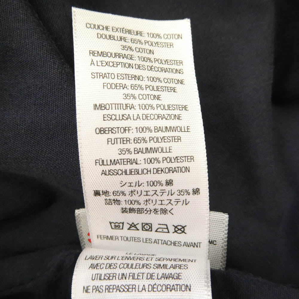 Supreme シュプリーム 25AW Zip Off Sleeve Quilted Bomber jacket ジップオフ スリーブ キルティング ボンバージャケット インディゴブルー系 L【中古】