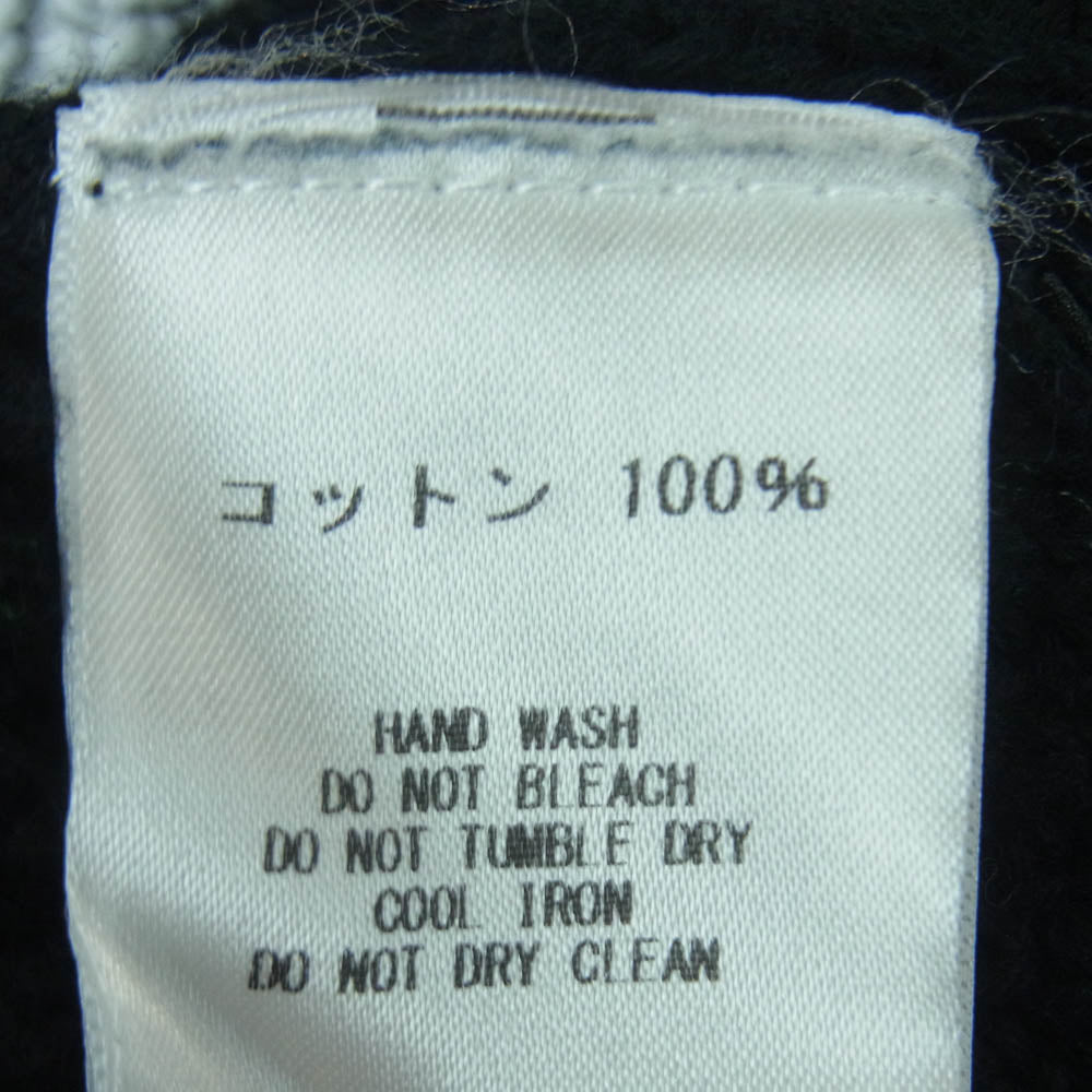 ファッキング オウサム Drip ロゴ ニット セーター コットン 中国製 ブラック系 L【中古】