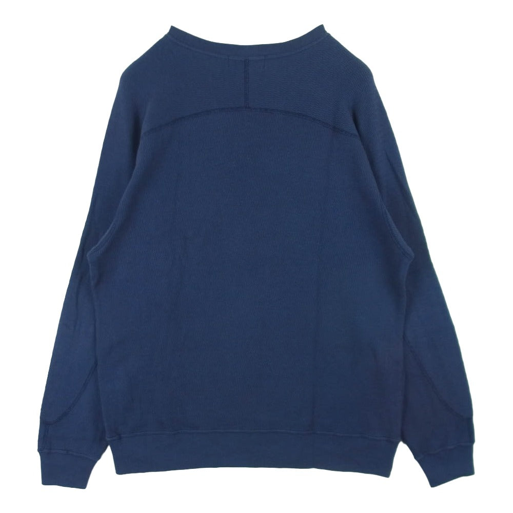 HYSTERIC GLAMOUR ヒステリックグラマー 02243CS08 H SCHOOL 長袖 スウェット トレーナー ネイビー系 イエロー系 M【中古】