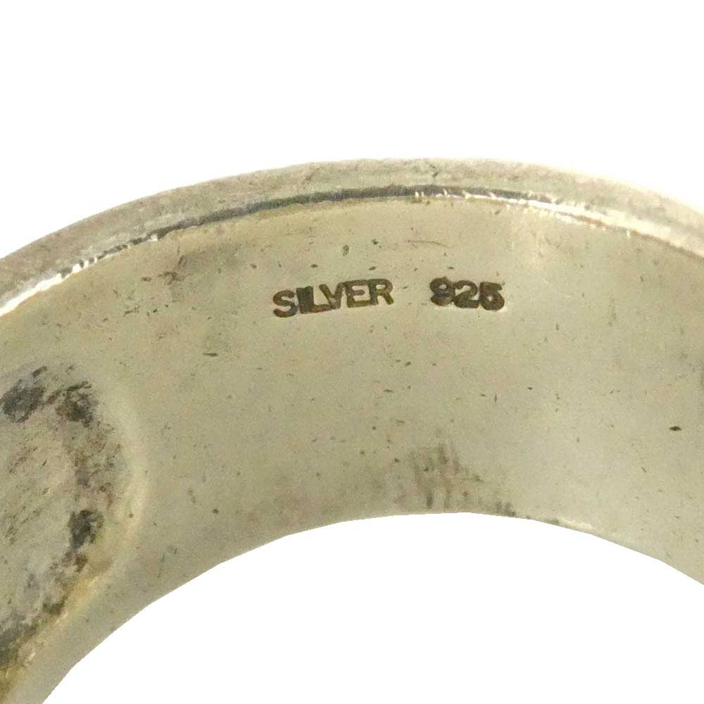 JEAN-PAUL GAULTIER ジャンポールゴルチエ アイコン ロゴ リング シルバー系 20号【中古】