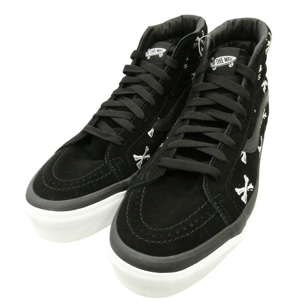 WTAPS ダブルタップス VANS バンズ 721356 × VANS VAULT SK8-HI LX スケートハイ スニーカー ブラック系 26.5cm【極上美品】【中古】