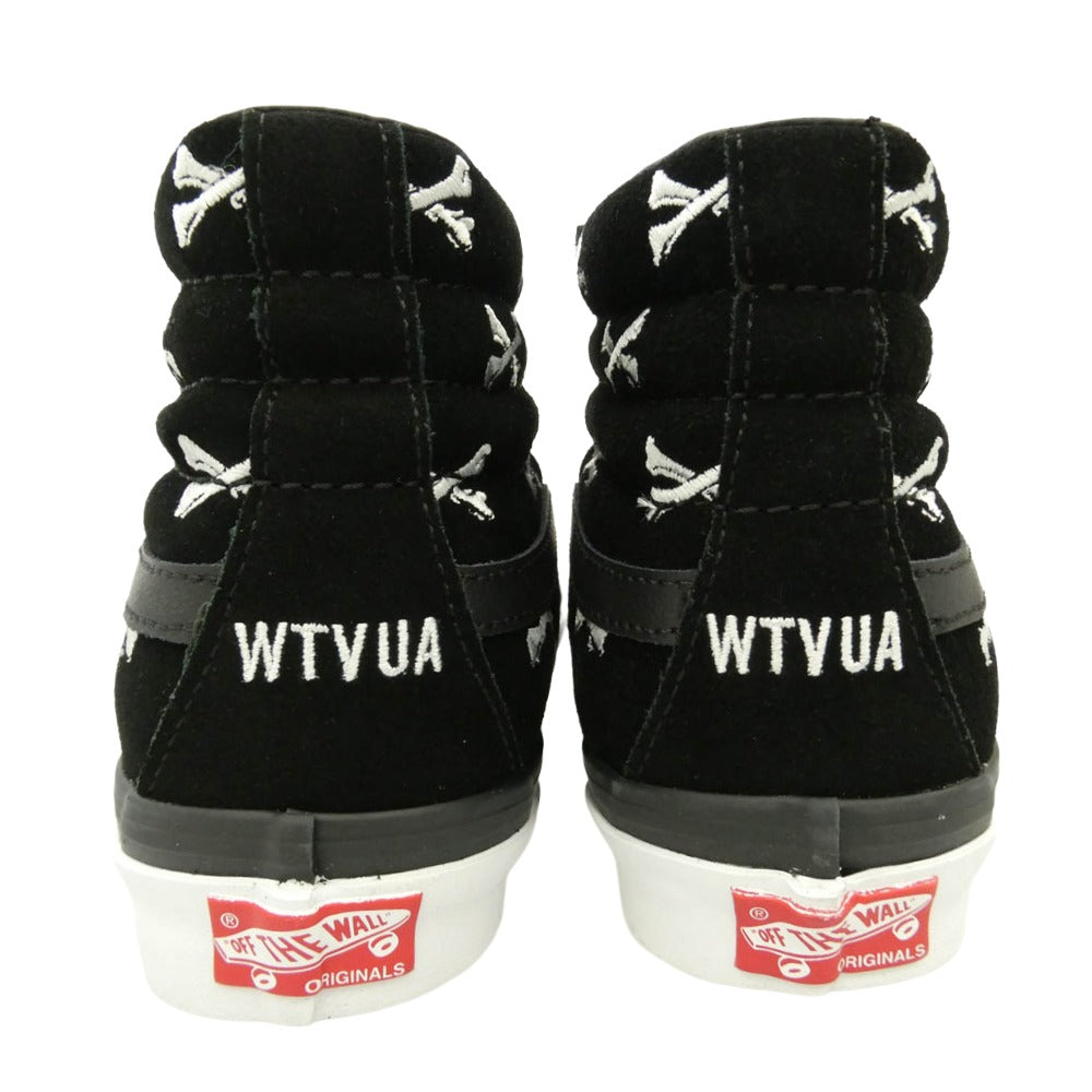 WTAPS ダブルタップス VANS バンズ 721356 × VANS VAULT SK8-HI LX スケートハイ スニーカー ブラック系 26.5cm【極上美品】【中古】