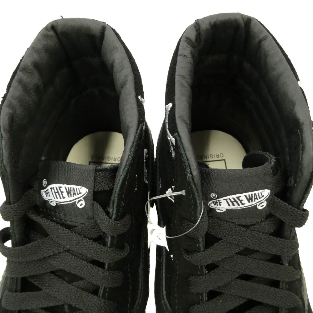 WTAPS ダブルタップス VANS バンズ 721356 × VANS VAULT SK8-HI LX スケートハイ スニーカー ブラック系 26.5cm【極上美品】【中古】