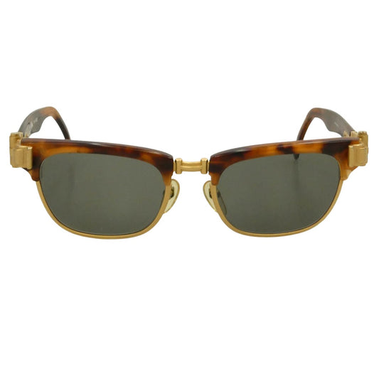 JEAN-PAUL GAULTIER ジャンポールゴルチエ 56-5202 sirmont type glasses アイウェア サングラス メガネ ブラウン系【中古】