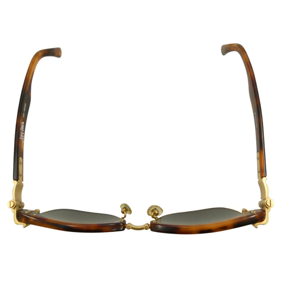JEAN-PAUL GAULTIER ジャンポールゴルチエ 56-5202 sirmont type glasses アイウェア サングラス メガネ ブラウン系【中古】